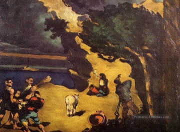  key - Les voleurs et l’âne Paul Cézanne